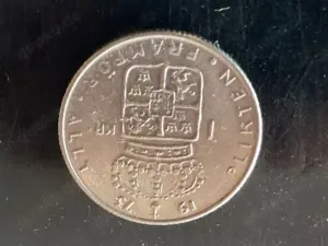 Münze Münzen Umlaufmünze Schweden 1 Krone 1973