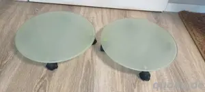 2 Glas Roller für Pflanzen 