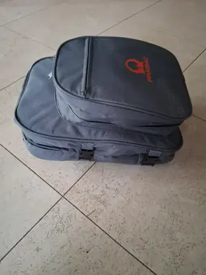 Picknickrucksack grau blau