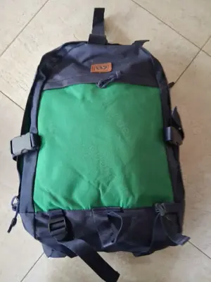 Großer Rucksack grün blau