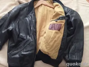 Lederjacke 