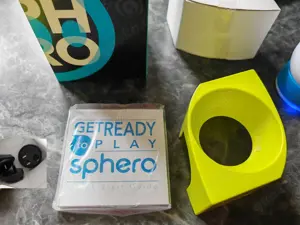 Sphero Mini Roboterball weiß blau mit Zubehör, Bluetooth-Ball (Katzen, Kinder...) Gyroskopball  Bild 7