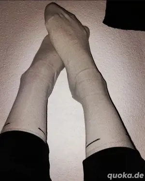 Getragene Socken 