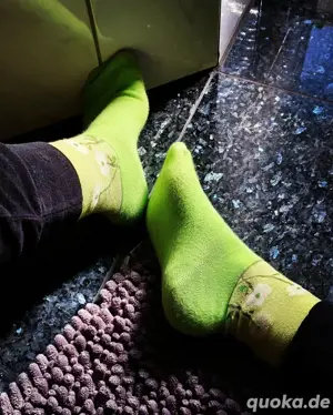 Getragene Socken 