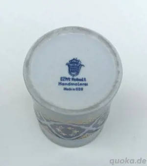 ! ! !  Vintage VASE *Echt Kobalt* Handmalerei" Bild 2