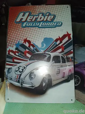 Blechschilder Herbie und Käfer