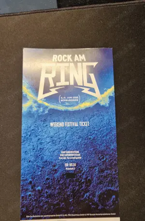 Rock am Ring Weekend Festival Ticket