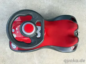 Bobby Car Rot mit Multifunktionslenkrad   sehr gepflegt   Kinderfahrzeug