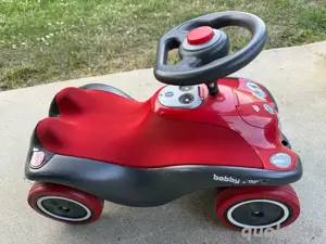 Bobby Car Rot mit Multifunktionslenkrad   sehr gepflegt   Kinderfahrzeug Bild 3
