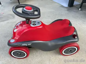 Bobby Car Rot mit Multifunktionslenkrad   sehr gepflegt   Kinderfahrzeug Bild 2