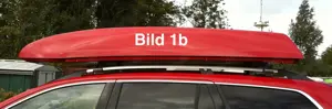 Auto Dachbox 450 L - gebraucht von Privat in Top Zustand komplett für 360,00    Bild 3