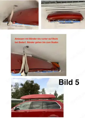 Auto Dachbox 450 L - gebraucht von Privat in Top Zustand komplett für 360,00    Bild 8