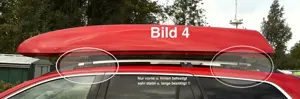 Auto Dachbox 450 L - gebraucht von Privat in Top Zustand komplett für 360,00    Bild 7