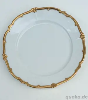 Servierteller "WeimarPorzellan" 8,-  
