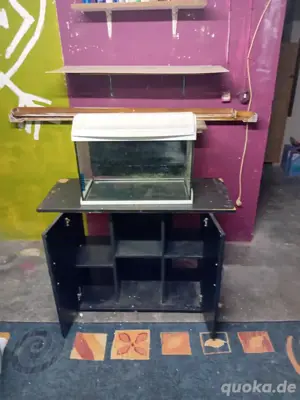 Aquarium Tetra 60 Liter mit Unterschrank
