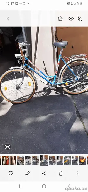 2  Fahrräder für Erwachsene und 1 Kinderfahrrad
