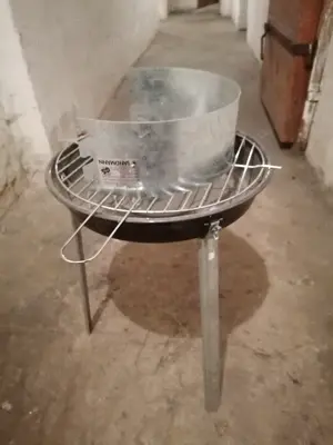 Holzkohlengrill Landmann neu und Rumtopf