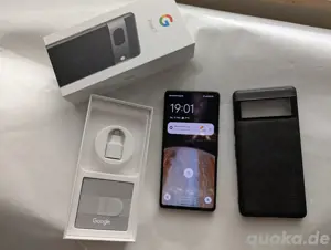 Handy Smartphone Google Pixel 7, 128GB, OVP, schwarz, Hülle Bild 5