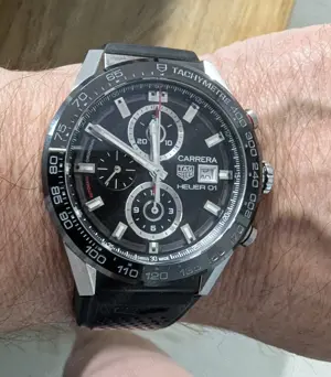 Herren Armbanduhr TAG Heuer Carrera Chronograph Keramik Heuer 01