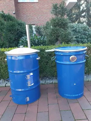 10L Kazan mit Holzofen & Räuchertonne