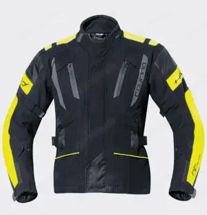 Motorradjacke HELD 4-Touring schwarz   neongelb