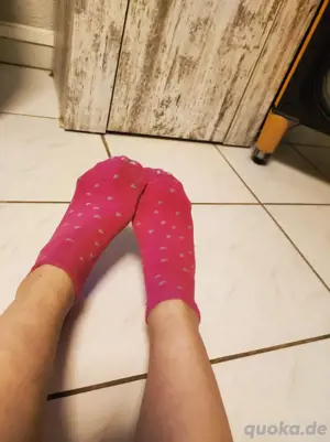 getragene Socken Bild 2