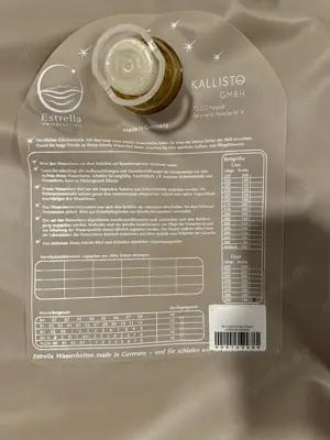 2x Wasserbettmatratze nicht beruhigt mit Trennkeil Bild 3