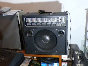 Hohner Atlantik Akkordeon, MIdi, Verstärker, Solton MS 4 Begleitautomat + Akkordeon Ständer  1.750 Bild 4