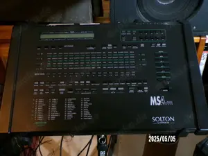 Hohner Atlantik Akkordeon, MIdi, Verstärker, Solton MS 4 Begleitautomat + Akkordeon Ständer  1.750 Bild 5