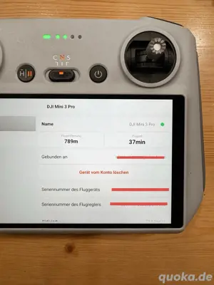 DJI Mini 3 Pro Fly More Combo mit RC-Controller neuwertig!!! inkl. ND Filter