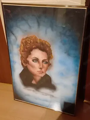   Großes Bild 62,5 x93 cm, verglast 