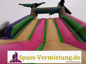 Hüpfburg Jungle Olympiade Riesenrutsche ab 126   Tag