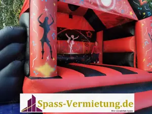Hüpfburg Disco+Rutsche+Box+Discolicht ab 189   Tag, Profihüpfburg