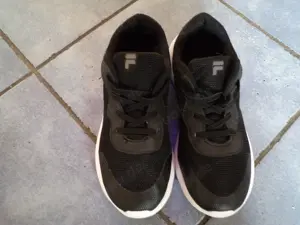 Original FILA Slip on Sneaker, Sportschuh, Größe 38, Farbe schwarz   weiß, wenig getragen, neuwertig