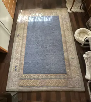 Teppich aus Schurwolle 