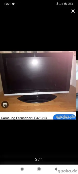 schöner großer Fernseher Samsung 