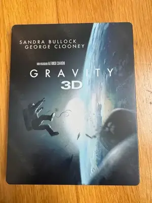 Gravity 3D Bluray Steelbook