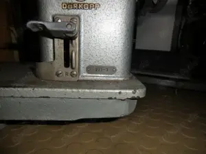Alte Industrienähmaschine Dürkopp 211-3 Bild 3