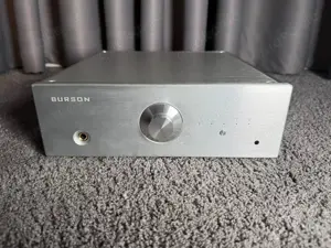 Burson Conductor Virtuoso 9018 High End D A Wandler DAC in silber Top