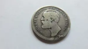 Silbermünze Umlaufmünze Fehlprägung 1 Krone Schweden 1888  800 Silber