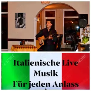 Italienische Livemusik - Sänger für jedes Event Live Musik