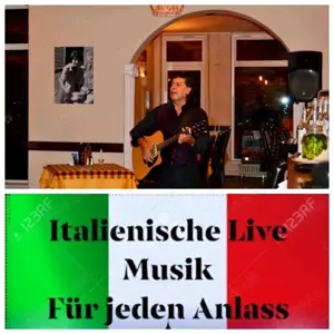 Italienische Livemusik - Sänger für jedes Event Live Musik