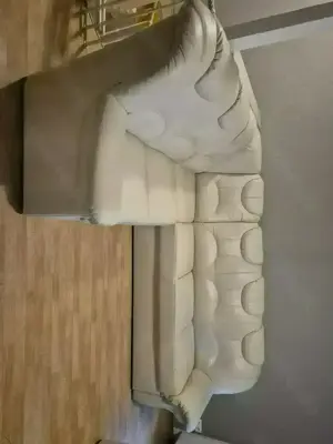 Leder Couch mit Schlaffunktion zu verschenken!!! Bild 3