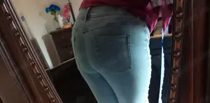 Weißer String Tanga