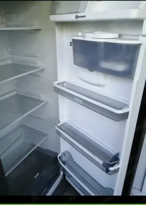 Kühlschrank Edelstahl Optik 