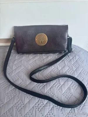Mulberry Clutch Tasche Leder
