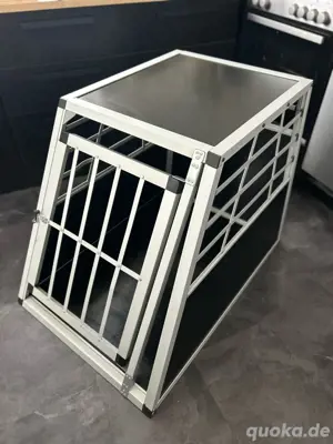 Hunde Transportbox   Hundebox aus Aluminium - Stabil & Sicher