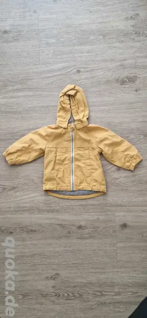 Parka Jacke Gr 74 von H&M Senffarben
