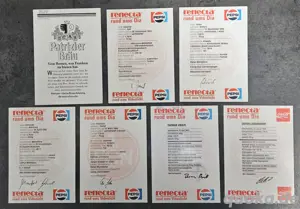 FC NÜRNBERG Autogrammkarten Set - 7teilig (1980er) Bild 2