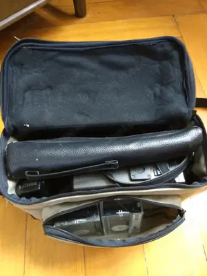 Videokamera Philips VR6830 mit BILORET-Stativ und Zubehör, mit Tragetasche  Bild 7